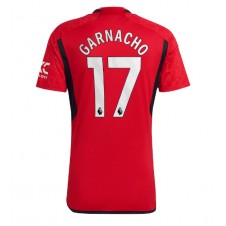 Manchester United Alejandro Garnacho #17 Hjemmedrakt 2023-24 Kortermet